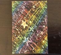 Rainbow stars are falling
